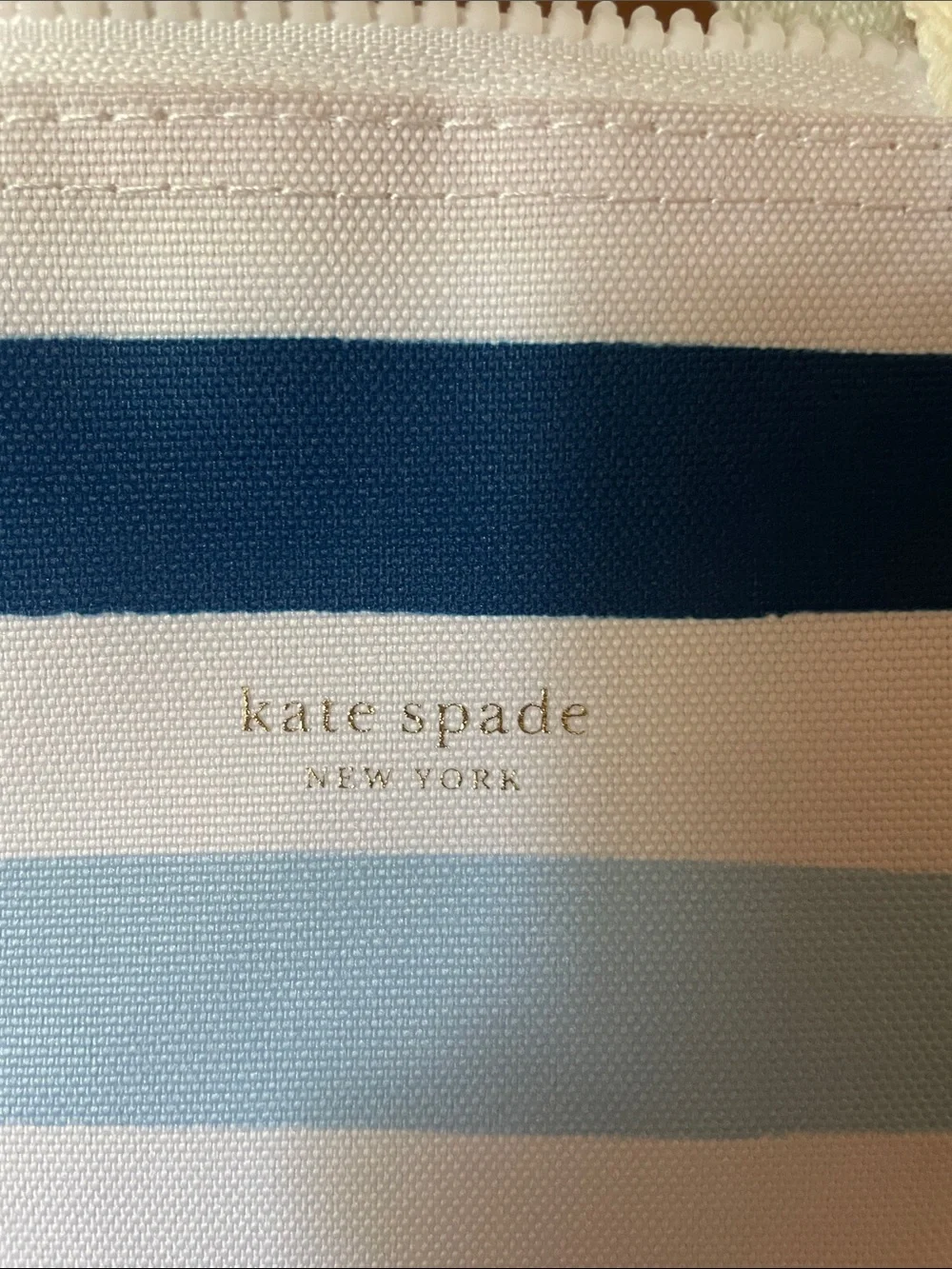 kate spade Multicolor Striped Canvas Tote